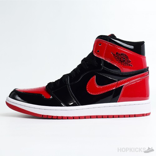 Air Jordan 1 Retro High OG Bred Patent